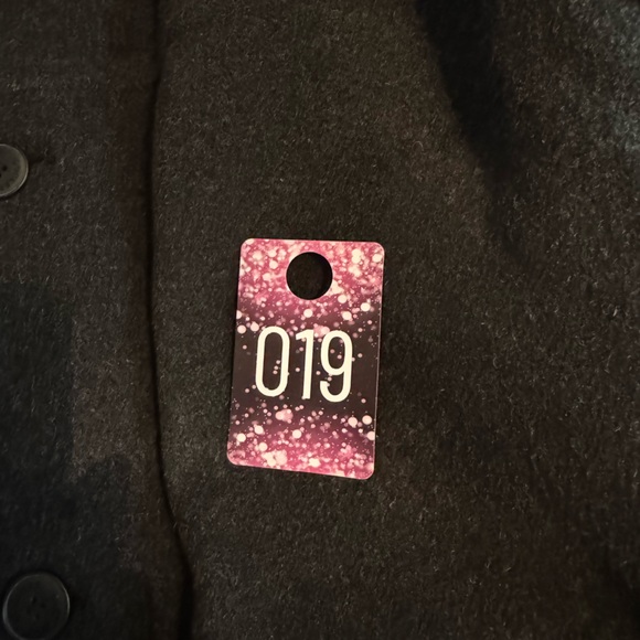 Dockers Mens Slouchy Wool Pea Coat Over Coat Size XL Preppy Career Old Money - Picture 7 of 7